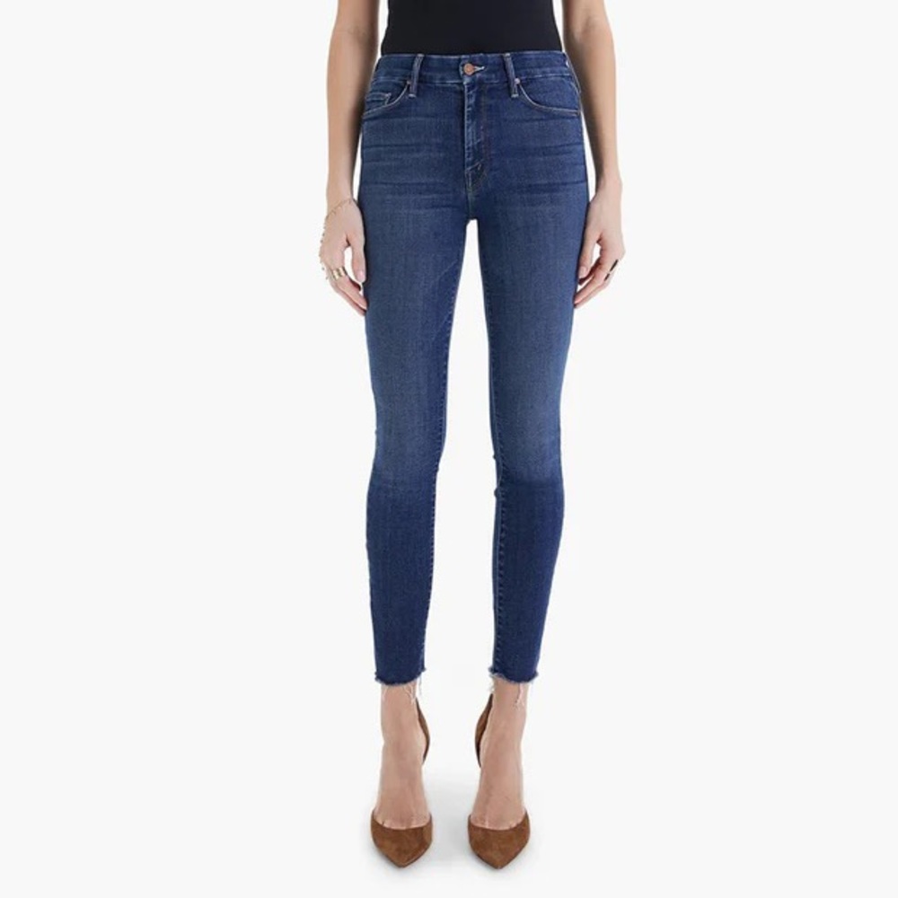 MOTHER Denim - The Looker Ankle Fray